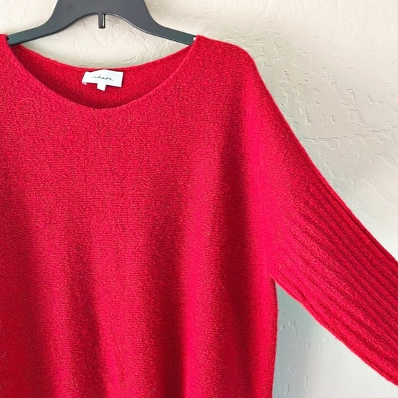 Sahara Red Cozy‎ Knit Sweater - Picture 5 of 9